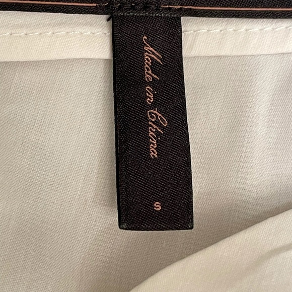 BCBGMaxAzria Empire Regency Bridgerton Blouse - Picture 6 of 7